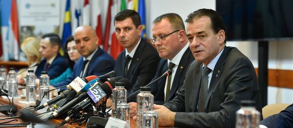 Ludovic Orban şi Nechita-Adrian Oros - Sputnik Moldova-România