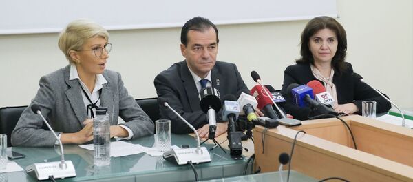 Ludovic Orban și Monica Anisie - Sputnik Moldova-România