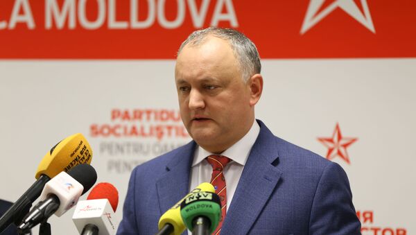 Igor Dodon - Sputnik Moldova-România