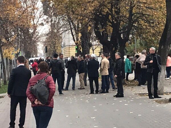 Протест прошел без каких-либо инцидентов. - Sputnik Молдова