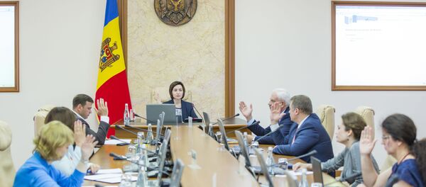 Ședința Guvernului - Sputnik Moldova