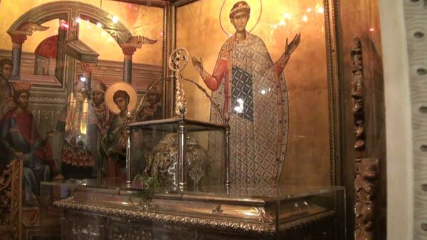 Sfântul Marelui Mucenic Dimitrie, Izvorâtorul de Mir, din Tesalonic  - Sputnik Moldova
