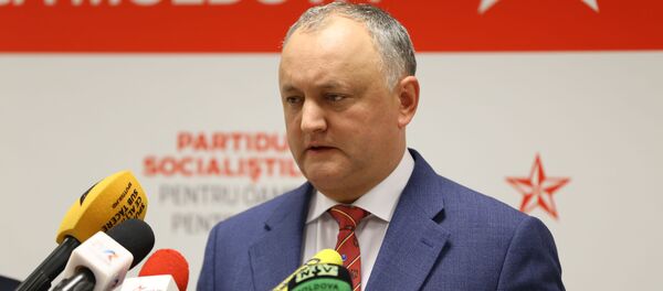 Игорь Додон, архивное фото.  - Sputnik Молдова