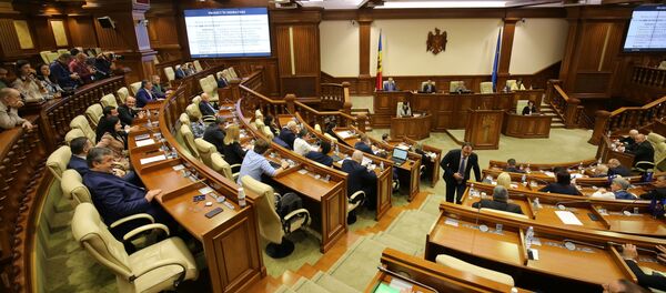 Заседание парламента РМ – вотум недоверия правительству Санду / Ședința Parlamentului RM – Moțiunea de cenzură - Sputnik Молдова