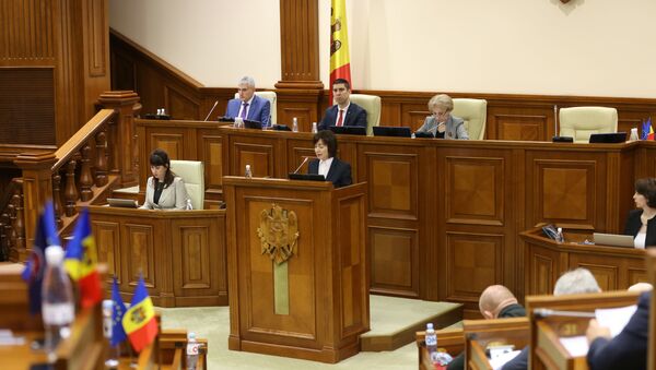 Ședința Parlamentului RM – Moțiunea de cenzură - Sputnik Moldova