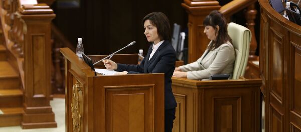 Заседание парламента РМ – вотум недоверия правительству Санду / Ședința Parlamentului RM – Moțiunea de cenzură - Sputnik Молдова