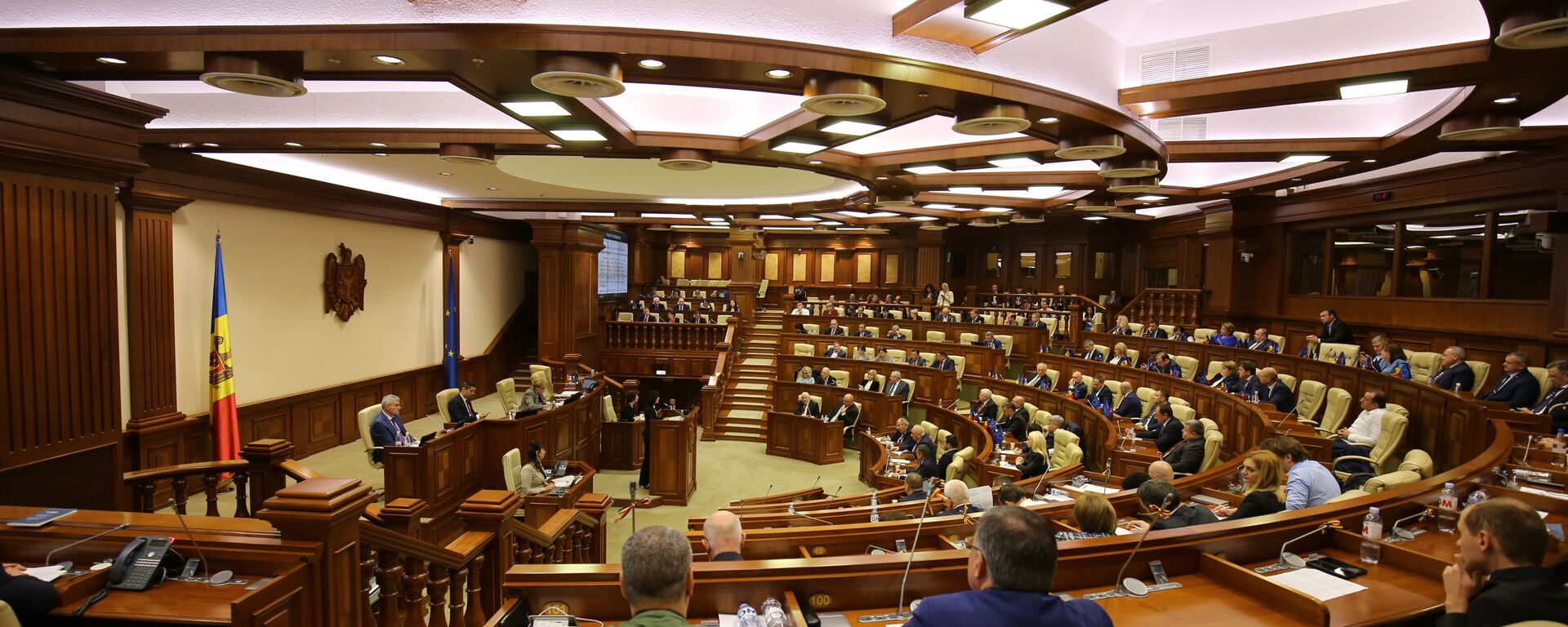 Заседание парламента РМ – вотум недоверия правительству Санду / Ședința Parlamentului RM – Moțiunea de cenzură - Sputnik Moldova, 1920, 17.05.2021
