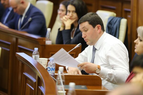  Заседание парламента РМ – вотум недоверия правительству Санду / Ședința Parlamentului RM – Moțiunea de cenzură - Sputnik Молдова