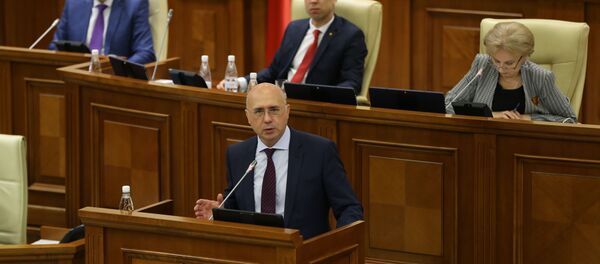 Pavel Filip  - Sputnik Moldova-România