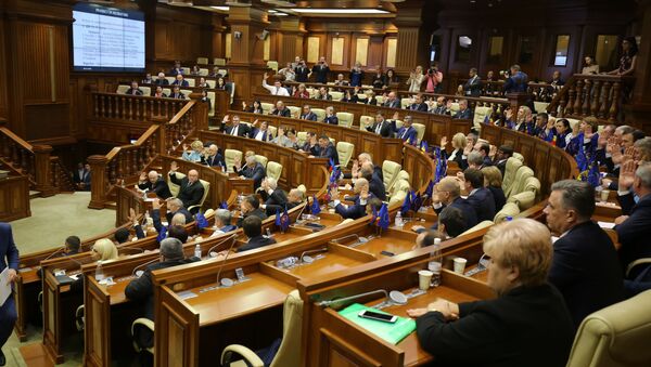 Sala de ședințe a Parlamentului - Sputnik Moldova