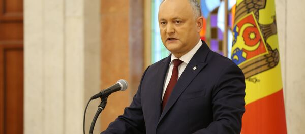  Conferința de presă a președintelui Igor Dodon, după căderea Guvernului Sandu / Пресс-конференция Игоря Додона после падения правительства Санду - Sputnik Moldova