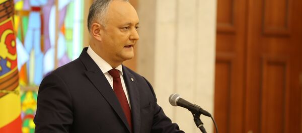  Conferința de presă a președintelui Igor Dodon, după căderea Guvernului Sandu / Пресс-конференция Игоря Додона после падения правительства Санду - Sputnik Молдова