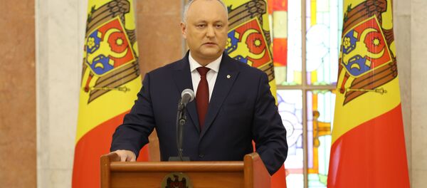  Conferința de presă a președintelui Igor Dodon, după căderea Guvernului Sandu / Пресс-конференция Игоря Додона после падения правительства Санду - Sputnik Moldova
