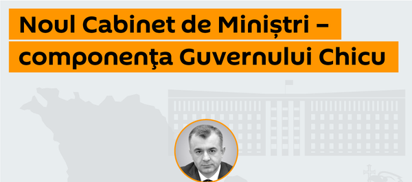 Noul Cabinet de Miniștri – componența Guvernului Chicu - Sputnik Moldova