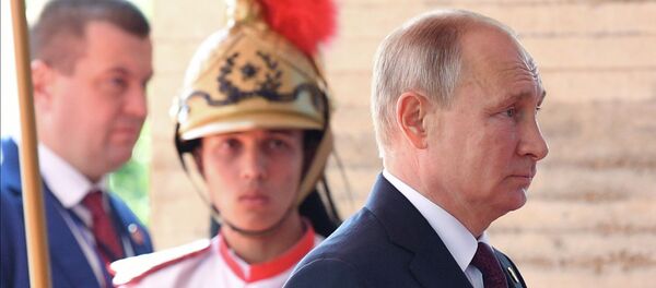 Президент РФ В. Путин на саммите БРИКС в Бразилии Президент РФ В. Путин на саммите БРИКС в Бразилии - Sputnik Молдова