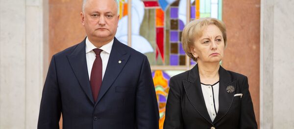 Igor Dodon și Zinaida Greceanîi - Sputnik Moldova