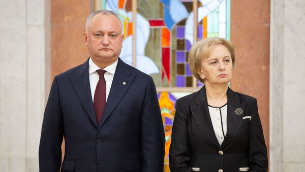 Igor Dodon și Zinaida Greceanîi - Sputnik Moldova