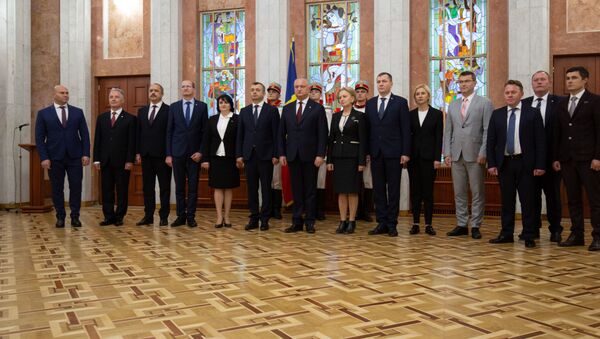 Miniștri în Guvernul Chicu - Sputnik Moldova