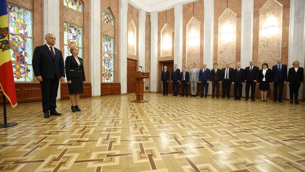 Miniștrii depun jurământul - Sputnik Moldova