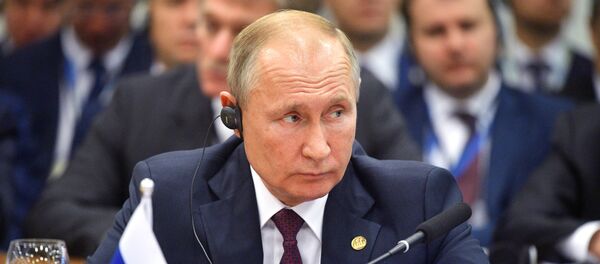 Президент РФ В. Путин на саммите БРИКС в Бразилии Президент РФ В. Путин на саммите БРИКС в Бразилии - Sputnik Moldova-România