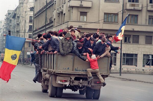 Romania 1989 - Sputnik Moldova-România
