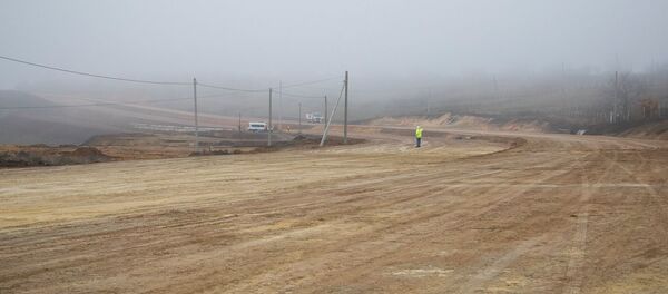 Șantierul de construcție a sectorului de drum pe șoseaua satul Porumbreni – orașul Cimișlia - Sputnik Moldova