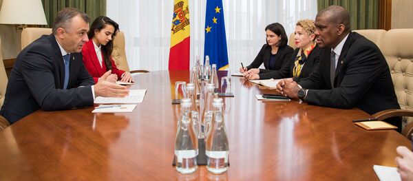 Premierul Ion Chicu s-a întâlnit cu ambasadorul SUA, Dereck J. Hogan - Sputnik Moldova