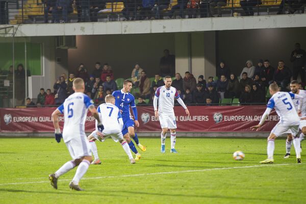 Meciul de fotbal între naționalele Moldovei și Islandei - Sputnik Moldova