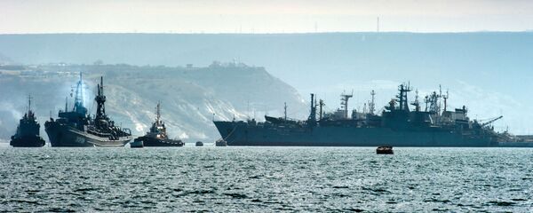 Празднование 47-летия дивизии надводных кораблей Черноморского флота - Sputnik Молдова