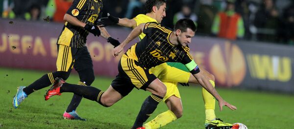 Футбол. Лига Европы. Матч Анжи - Шериф - Sputnik Молдова