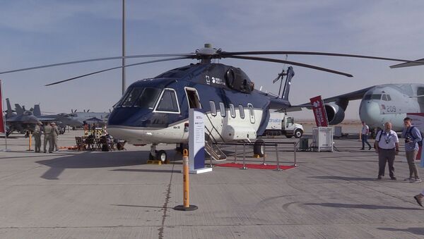 Elicopterul Mi-38 în Emiratele Arabe Unite - Sputnik Moldova-România
