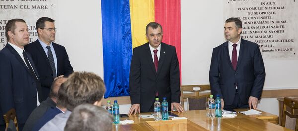 Premierul Ion Chicu a discutat astăzi cu oamenii de afaceri din Orhei - Sputnik Moldova