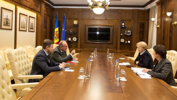 Zinaida Greceanîi a avut o întrevedere cu Ambasadorul României în Republica Moldova, Daniel Ioniță - Sputnik Moldova