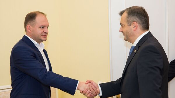 Премьер-министр Молдовы Ион Кику провел встречу с генпримаром Кишинева Ионом Чебаном - Sputnik Молдова