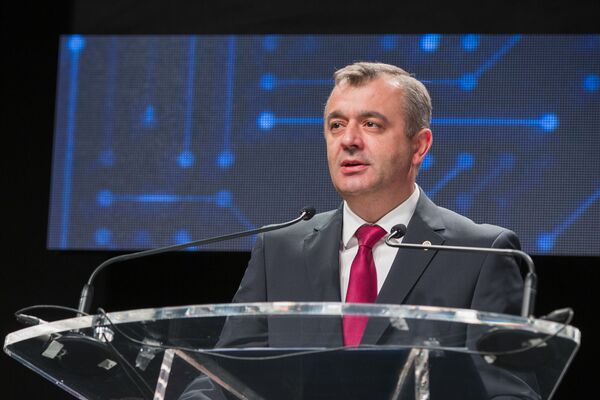 Premierul Ion Chicu, la deschiderea Forumului Regional de Securitate Cibernetică - Sputnik Moldova