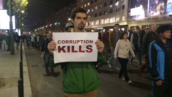 București proteste anti Piedone Бухарест протесты против Пьедоне (примар 4-го сектора) - Sputnik Moldova