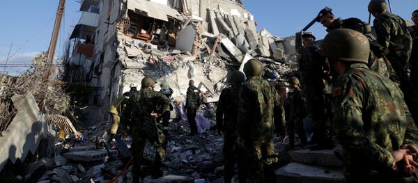 Cutremur în Albania - Sputnik Moldova-România