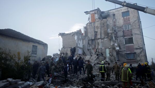 Cutremur în Albania - Sputnik Молдова