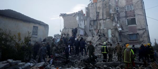 Cutremur în Albania - Sputnik Молдова