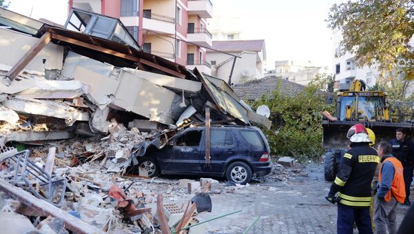 Cutremur în Albania - Sputnik Moldova-România