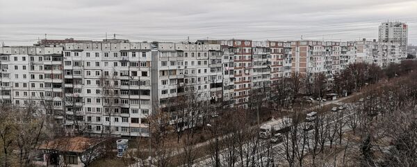 Улица Кишинева поздней осенью - Sputnik Молдова