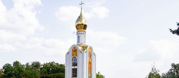 Capela de la Memorialul Gloriei din Tiraspol, flacăra eternă - Sputnik Moldova