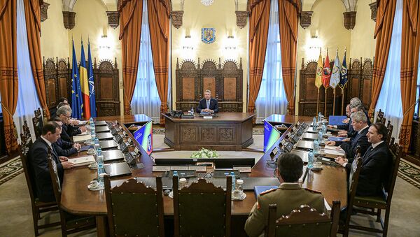 Ședința Consiliului Suprem de Apărare a Țării - Sputnik Moldova-România