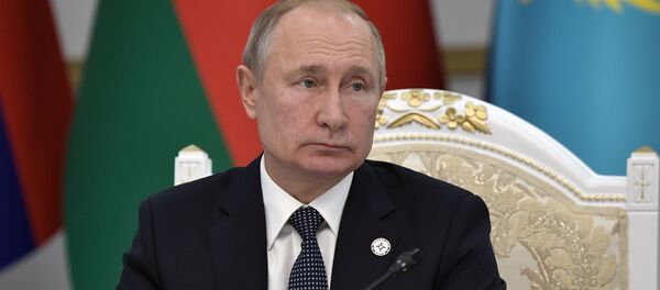 Рабочий визит президента РФ В. Путина в Киргизию - Sputnik Moldova-România