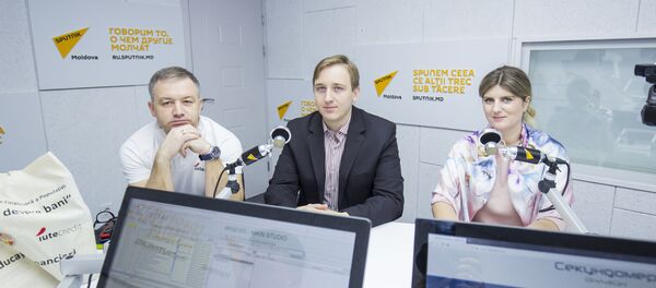 Lilian Guzun, Adrian Gheorghiță și Violina Varta - Sputnik Moldova