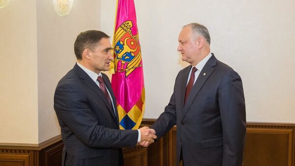 Președintele Igor Dodon și procurorul general, Alexandr Stoianoglo - Sputnik Moldova