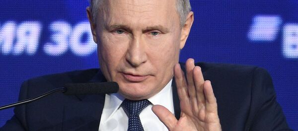 Президент РФ Владимир Путин Президент РФ Владимир Путин - Sputnik Moldova-România