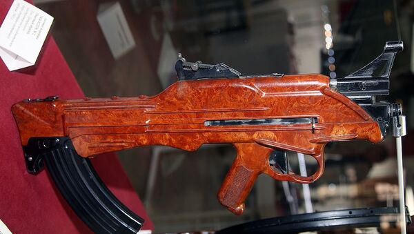 TKB-022PM Korobov assault rifle at Tula State Arms Museum - Sputnik Moldova-România