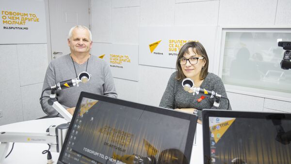 Iurie Climașevschi și Ina Vutcariov - Sputnik Moldova