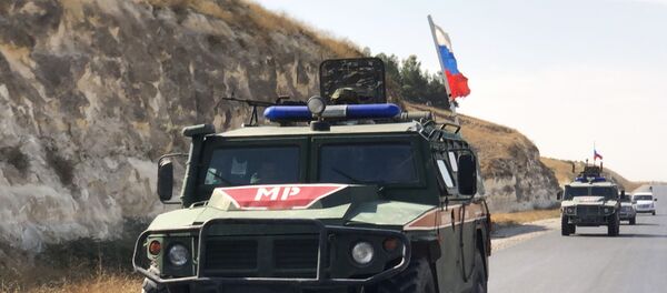 Военная полиция РФ на северо-востоке провинции Алеппо в Сирии - Sputnik Moldova